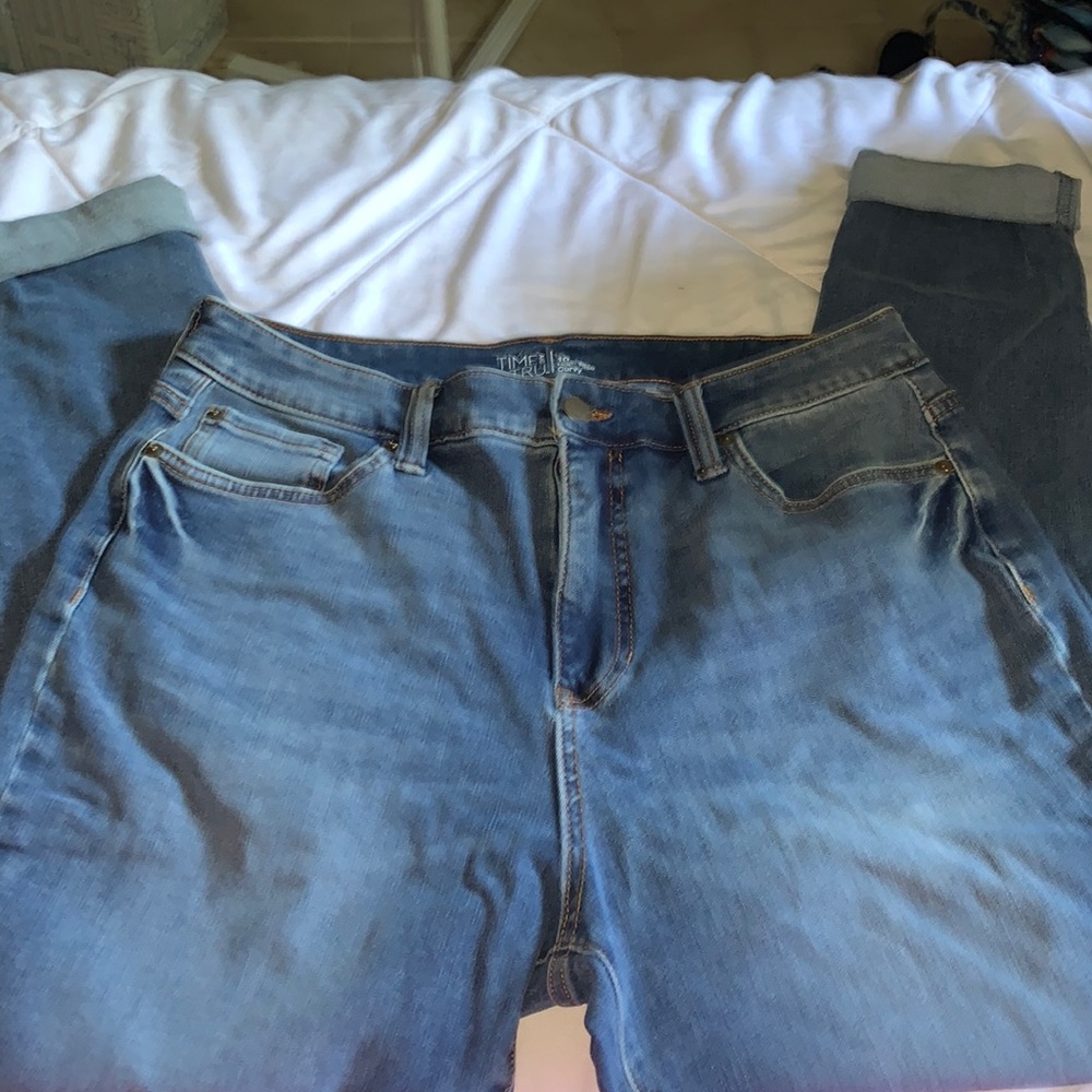 time and true jeans high rise curvy